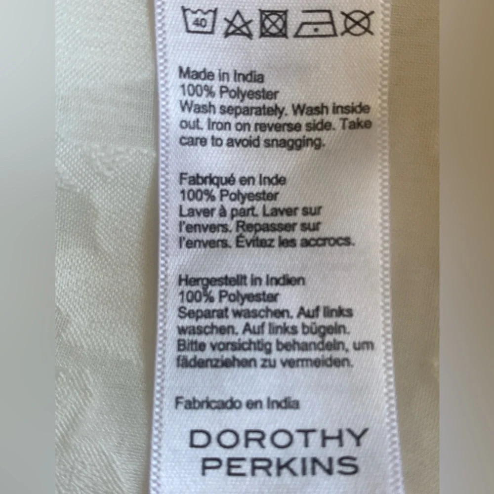 Dorothy Perkins Cream Floral Kimono‎